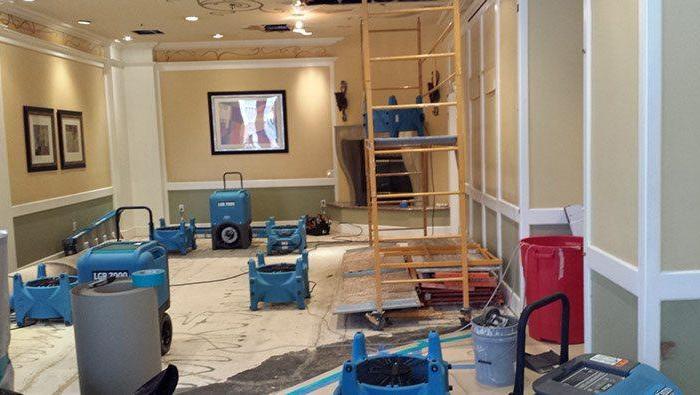 Water Damage Restoration in Northlake Mall NC Water Damage Cleanup
